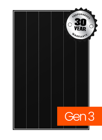 Aiko Neostar 3P 485W N-Type ABC, 54 Cell, Single Glass Black Frame, Gen 3