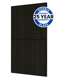 445W N-type Bifacial Double Glass LB All Black with MC4