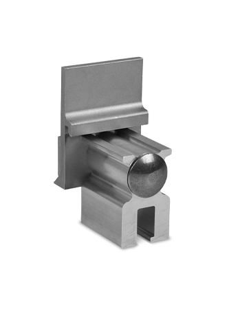 Double standing seam clamp CF:x SingleRail