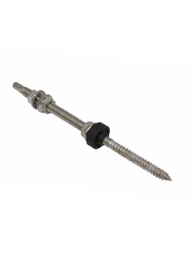 Hanger bolt kit 10×200 assembled – Wood Purlins